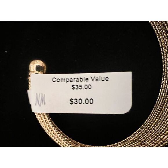 Neiman Marcus multi strand cuff bracelet - Picture 2 of 5